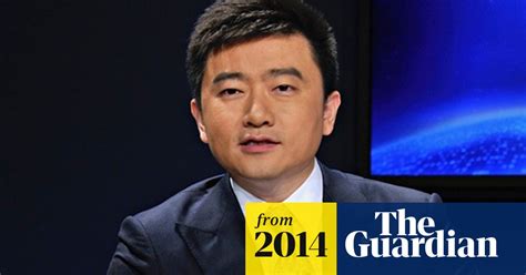 chinese tv presenter  latest victim  corruption cleanse xi jinping  guardian