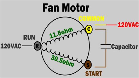 condenser fan motor wiring diagram collection faceitsaloncom