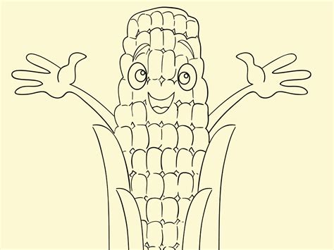 thanksgiving printable coloring page harvest corn worksheets