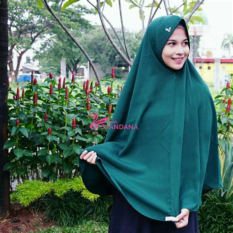 jilbab bergo terbaru syari elegan  multifungsi hijab syandana