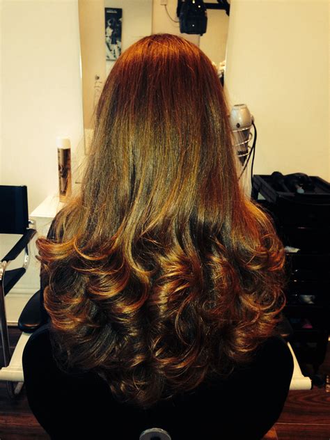 Curly Blow Dry With Images Long Layered Hair Hair
