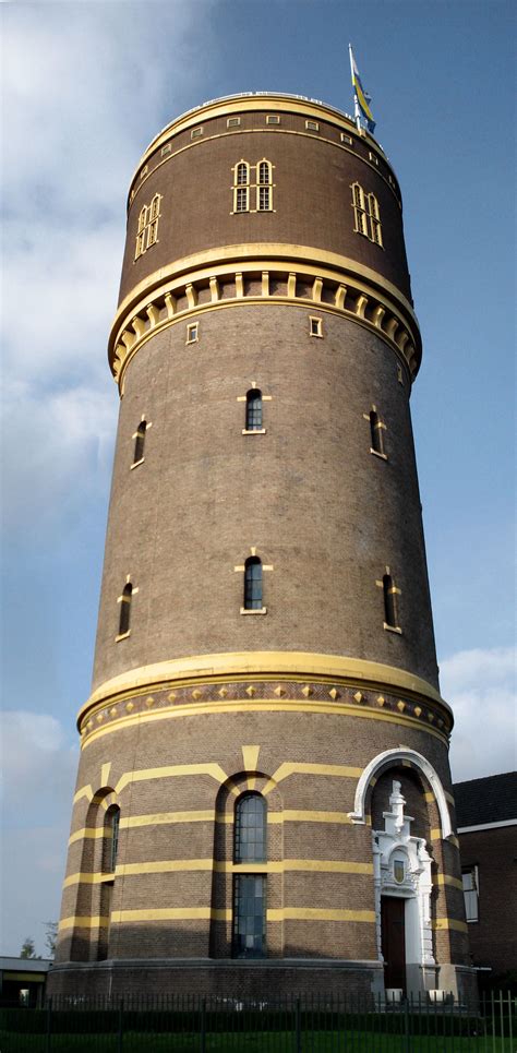 pin van netherlands tourism op tilburg   town watertoren torens nederland