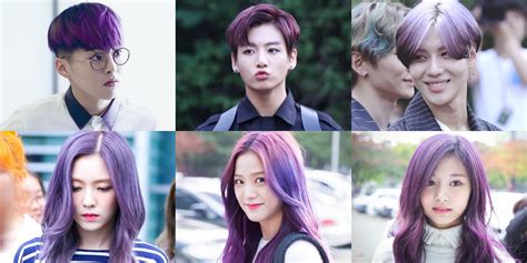 Kpop Poll Who Is Your Favorite Kpop Idol With Purple Hair