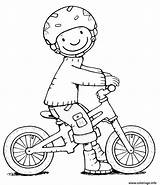 Velo Casque Bicyclette Routiere Fiets Securite Verkeer Kleurplaten Vervoer Byciclette Knutselen Peppa Achterop Liedje Peuter Jecolorie Afkomstig sketch template