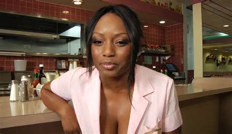 black waitress fucks the chef in the restaurant alpha porno