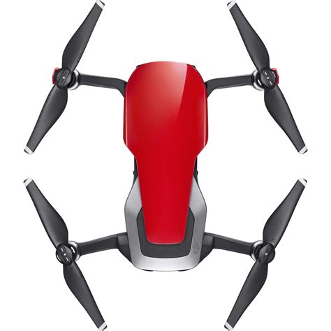 dji mavic air flame red quadcopter dron za snimanje iz zraka   uhd kamerom   axis  gimbal