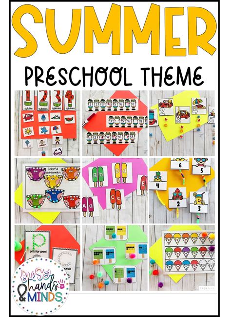 summer preschool theme busy hands  minds