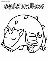 Squishmallow Squishmallows Xcolorings Cupcakes Adults sketch template