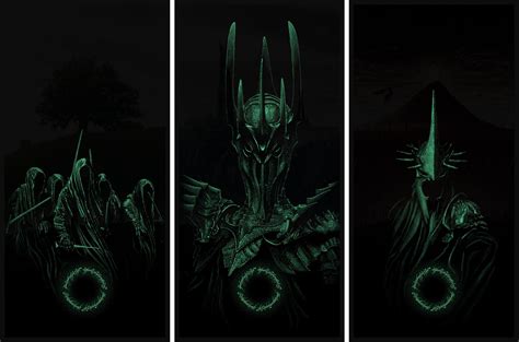 marko manev lord   rings comic villain posters lord   rings  hobbit cool art