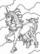Unicorn Coloring Pages Unicorns Kids Print Printable Horse Colouring Printables Adult sketch template