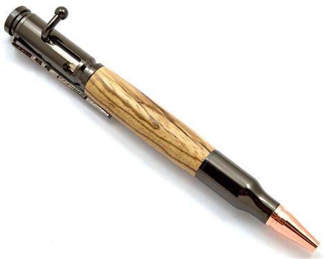 bolt action bullet  wood bullet pens bolt action rifle