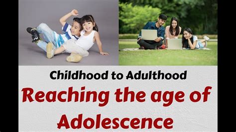 Reaching The Age Of Adolescence Class 8 Cbse Youtube