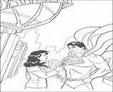 Coloring Pages Superman Lois Interviews Lane Printable Info sketch template