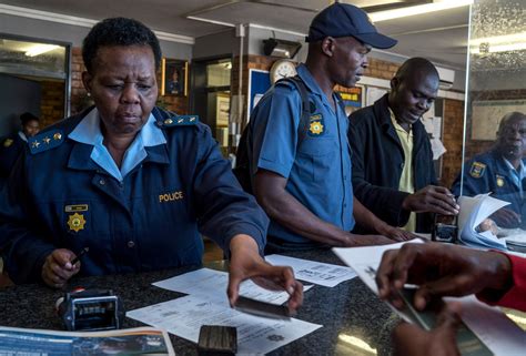 Police In South Africa Struggle To Gain Trust After Apartheid The New