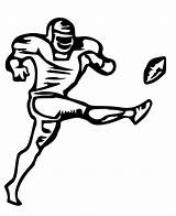 Football Kicker Clipart Goal Field Cartoon Clip Clipground Coloring Cliparts Jpeg Clipartmag sketch template