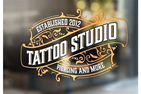 tattoo logo template