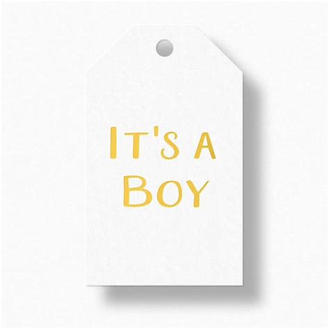 boy gift tags gifts  boys gift tags gold foil text