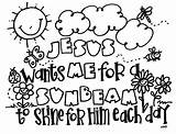 Coloring Pages Lds Clipart Sunbeam Light Confirmation Church Primary Clip Shine Printable Sacrament Jesus Nursery Cliparts Sunbeams Let Kids Ctr sketch template