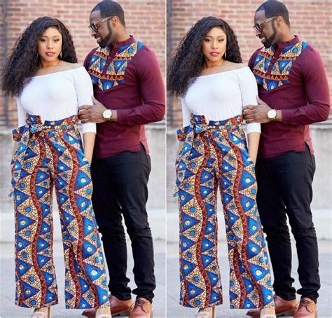husband and wife matching ankara styles afrocosmopolitan