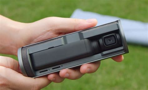review dji osmo pocket innovates  mechanical stabilization   mini camera