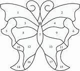 Glass Stained Mosaic Patterns Butterfly Pattern Templates Printable Coloring Easy Applique Quilt Patrones Para Crafts Pages Mosaics Bing Designs Embroidery sketch template