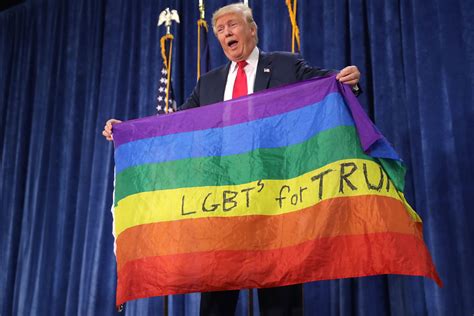 For Trump Lgbt Rights Are Foreign Policy Not A Domestic Concern