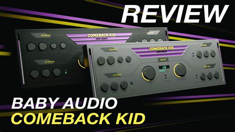 baby audio comeback kid delay review youtube