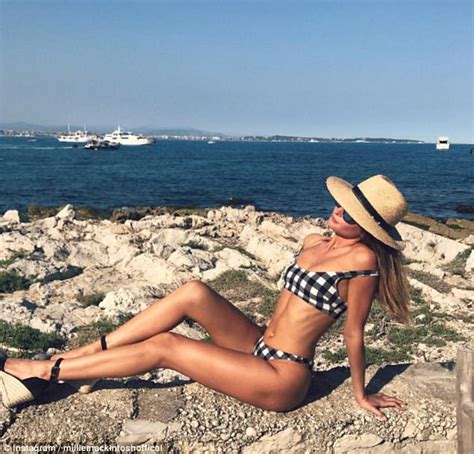 Millie Mackintosh Flaunts Her Killer Abs In Cannes Daily Mail Online