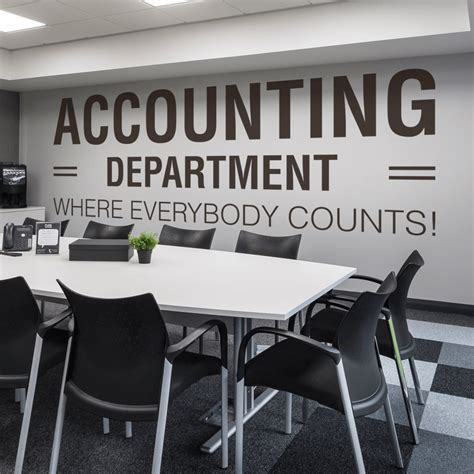accounting department office office wall art wall decal etsy