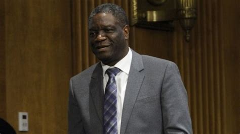 Dr Congo Doctor Denis Mukwege Wins Sakharov Prize Bbc News