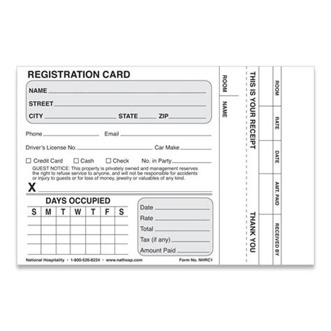 registration cards hotel forms lodgmate