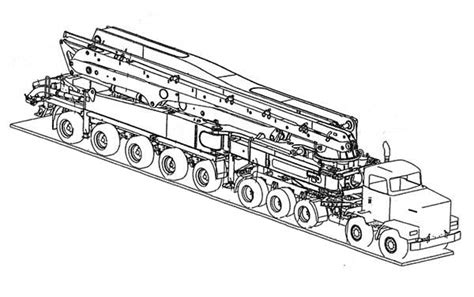 amazing flatbed semi truck coloring page netart truck coloring