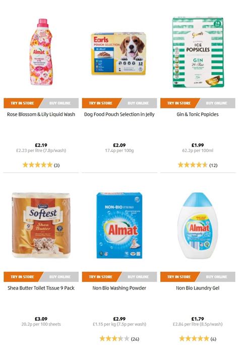 aldi uk offers special buys   august page