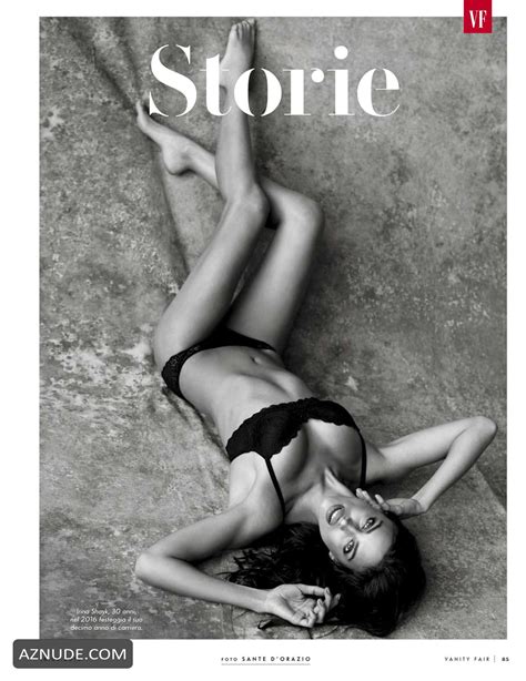 Irina Shayk Sexy In Vanity Fair Italy Magazine Aznude