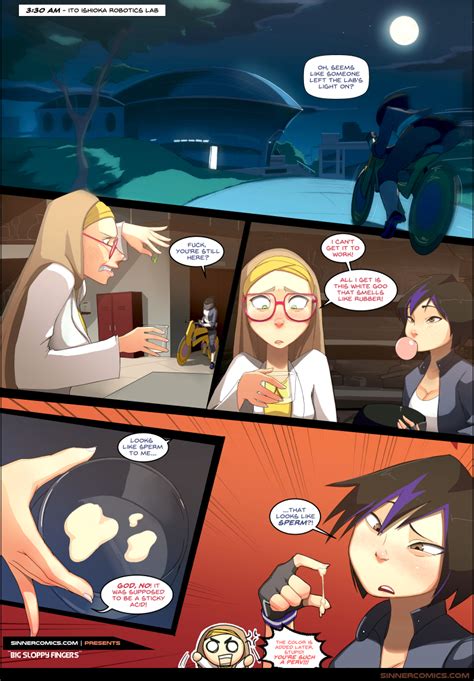 Rule 34 2girls Baymax Big Hero 6 Comic Disney Female