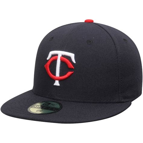 minnesota twins  era ac  field fifty home performance fitted hat