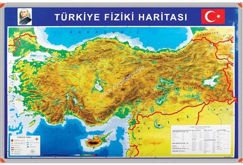 turkiye fiziki haritasi aluminyum cerceveli modeli  xm