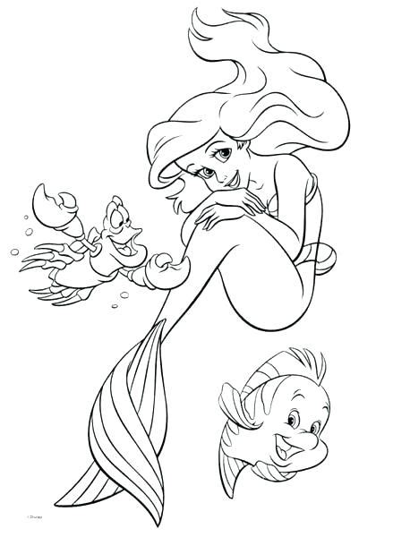 ariel   mermaid coloring pages  getcoloringscom