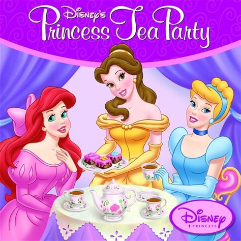 disney princess tea party album cover   artists
