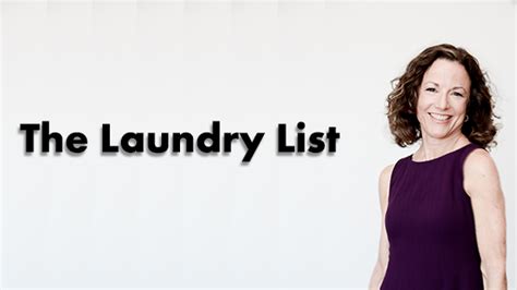 laundry list   ways  write   page part iii