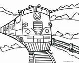 Steam Coloring Pages Engine Train Getdrawings sketch template
