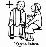 Reconciliation Clipart Confession Catholic Pluspng Lent Sacrament Clipartmag Coloring Webstockreview sketch template