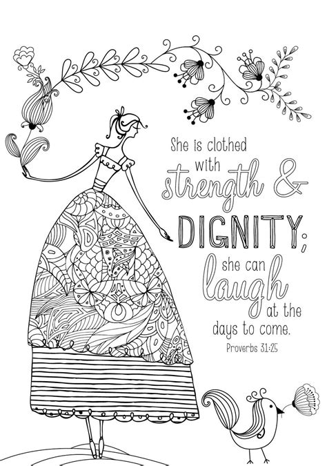 coloring page  coloring book  mom  bible verse coloring page