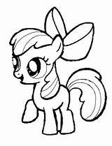 Pony Coloring Little Pages Apple Clipart Baby Applebloom Printable Mylittlepony Blossom Bloom Print Colouring Kids Shopkin Cute Pie Phony Friendship sketch template