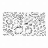 Tablecloth sketch template