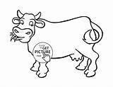 Cow Coloring Pages Printable Kids Cartoon Cattle Animal Sheets Colouring Wuppsy Drawing Color Nice Getdrawings Library Clipart Getcolorings Printables Print sketch template