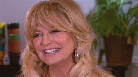 Exclusive Goldie Hawn Tears Up Watching Flashback Footage From