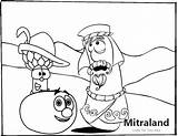 Veggietales Mitraland Sheet sketch template