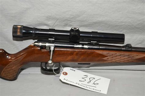 cil anschutz model   lr cal mag fed bolt action rifle   bbl blued finish barrel sights