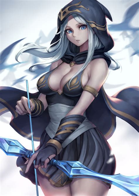Ashe League Of Legends Draw Tumblr